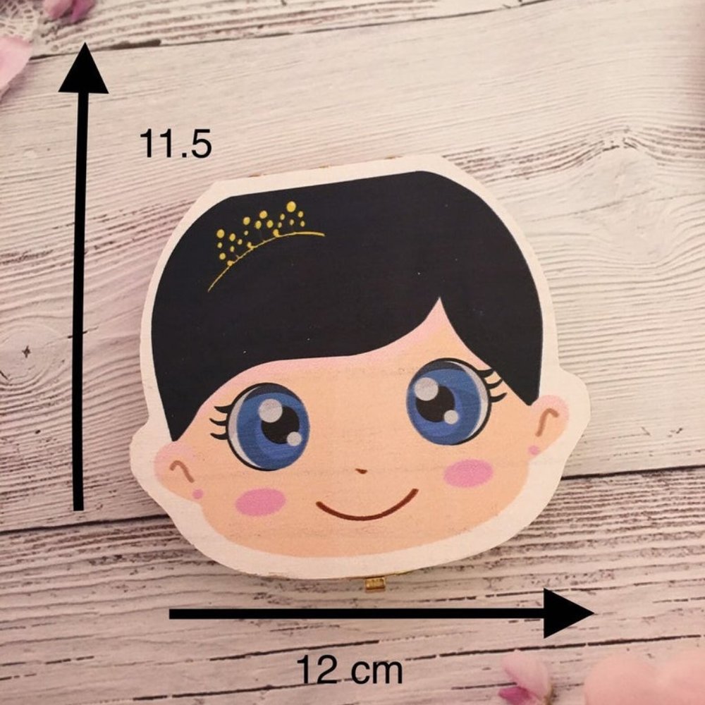 Tooth holder for tooth fairy Kids WoodenTooth Box - Picture 3 of 6